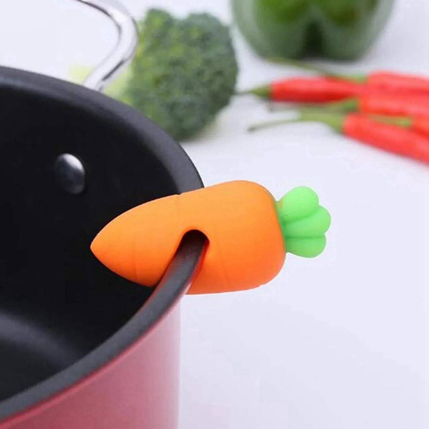 Silicone Pot Lid Anti-Spill Rack Set Kit Heat- Anti-Overflow Stoppers Pot Cover Lifter Holder Set Kitchen Tool, Gadget