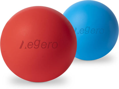 Massage Lacrosse Balls for Myofascial Release,Yoga Deep Tissue Massage,Trigger Point Therapy and Foot Plantar Fasciitis,Muscle Soreness Massager Ball (2Pack,Deep Blue and Purple) | Get Rid Of Muscle Pain,Massage Anywhere