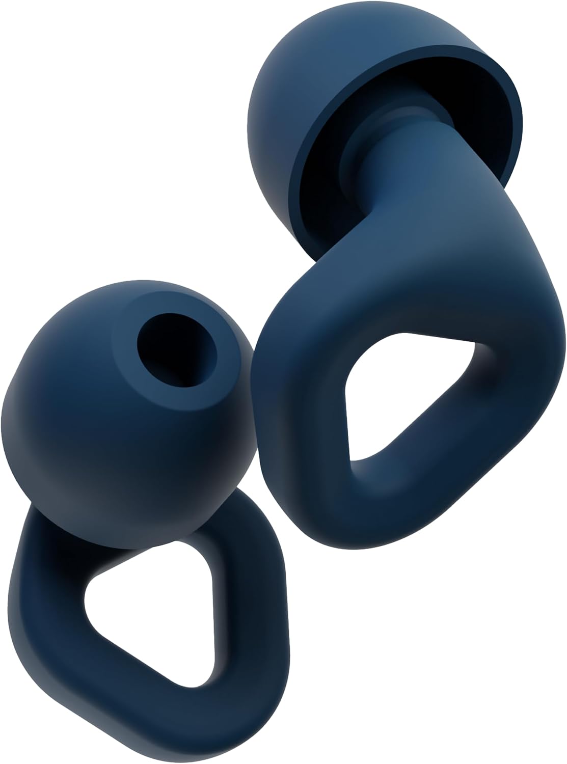 Zenz Unwind Ear Plugs for Sleeping Noise Reduction - Comfy Reusable Soft Silicone Earplugs for Focus, Study, Work - 8 Pair Eartips in XS/S/M/L - 27dB Hearing Protection with Storage Case - Onyx Black