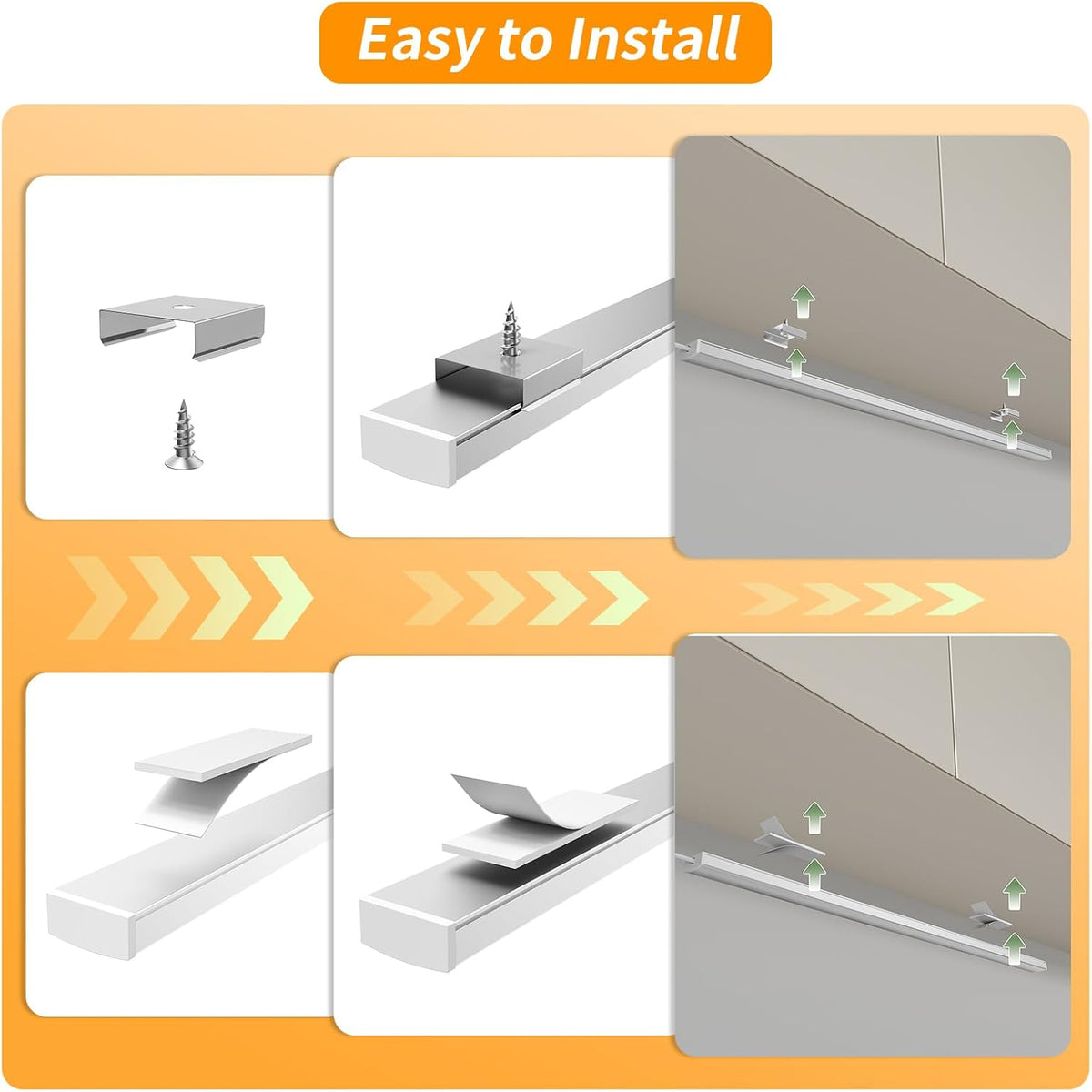 USB Plug-in Motion Sensor Light, ON/Night/Day Modes, Bright&Dimmable