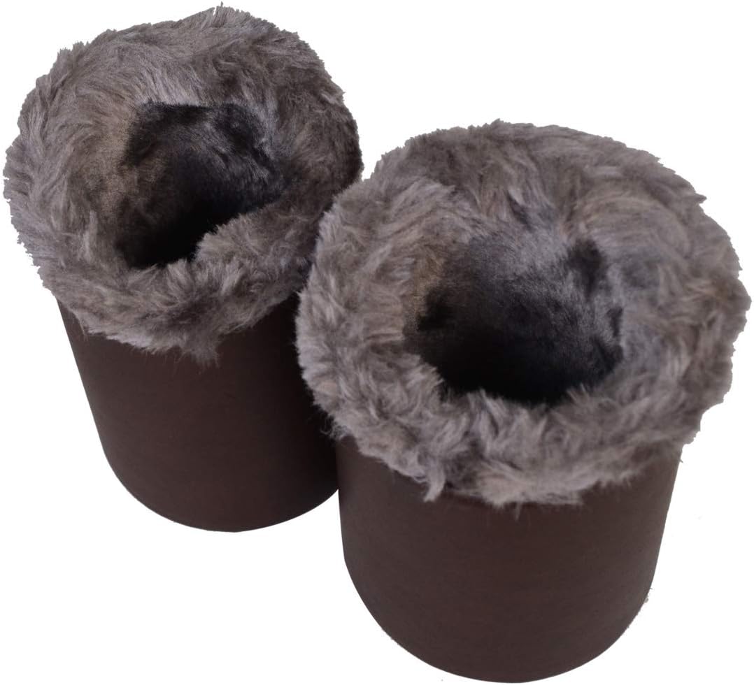 Baitaihem 2 Pack Plush Lined Eyeglasses Holder Stand Protective Glasses Holder For Desks Or Nightstands