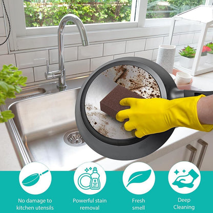 Magic Gel Cleaner for Pots and Pans - 150g Stainless Steel and Black Pot Bottom Cleaning Gel - Professional Grade Cookware Cleaner for Stubborn Stains and Burnt Residue Removal (1Pc)