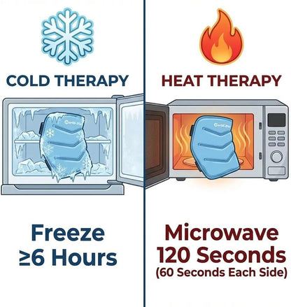 Neck and Shoulder Ice Pack for Pain Relief, Extra-Large Reusable Hot & Cold Gel Wrap, Therapy for Rotator Cuff, Muscle Spasms, Swelling, Surgery Recovery – Long-Lasting Cold Compress