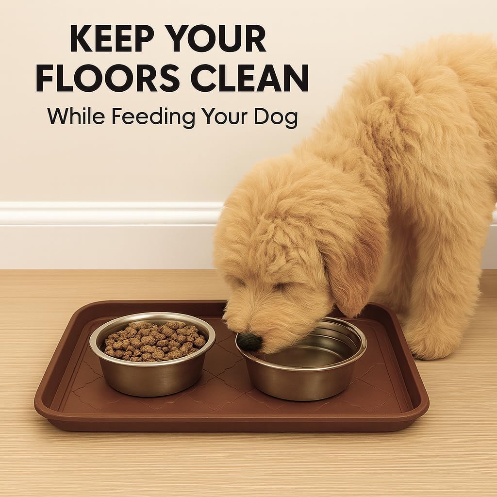 2 Pack Boot Tray & Shoe Mat for Entryway – 16.5" x 12.5" Floor Protector for Wet & Muddy Shoes, Pets, Plants – Waterproof Plastic with Raised Edge for Indoor/Outdoor Use (Green)