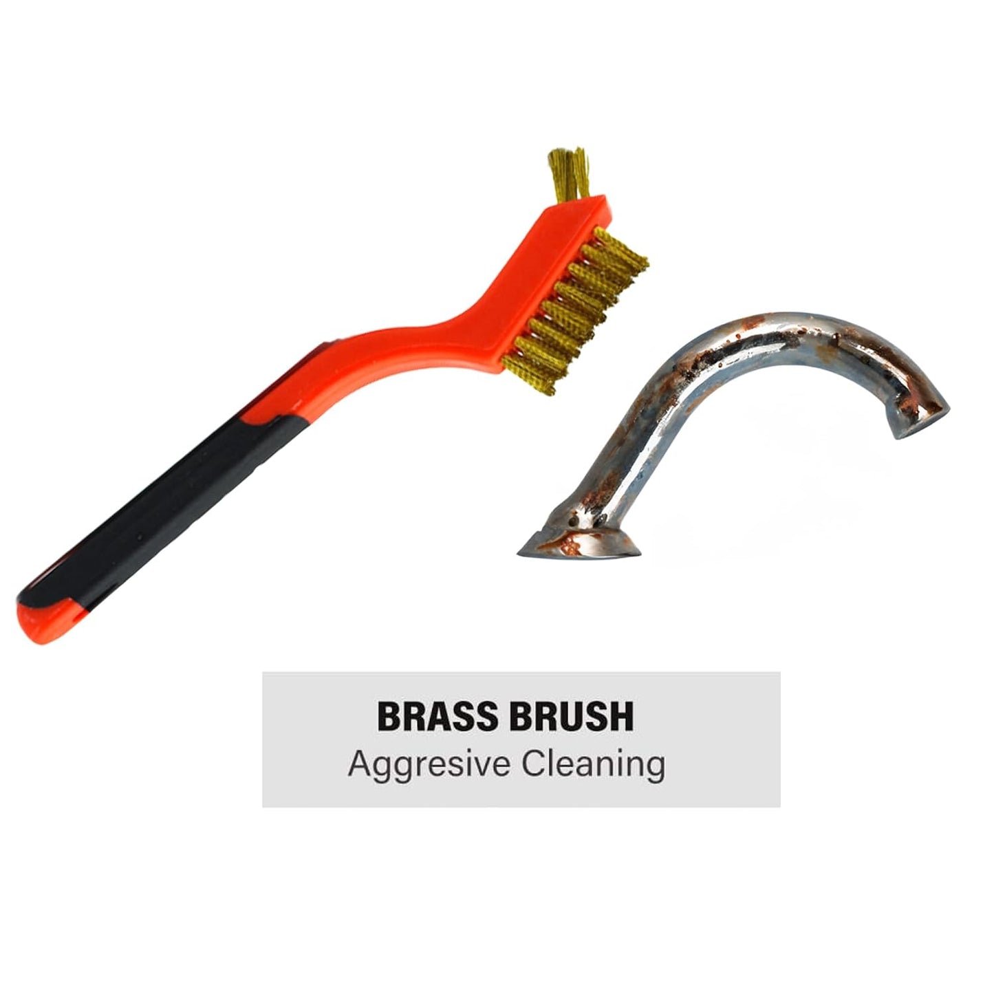 3pcs Nylon Cleaning Brushes Small Wire Brush Set for Cleaning Rust Removal in Holes