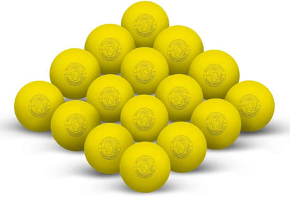 Signature Lacrosse Ball Set - Packs of 2, 4, 8, 12, and 100 - No Chemical Smell Massage Balls, Myofascial Release Tools, Back Roller, Muscle Knot Remover