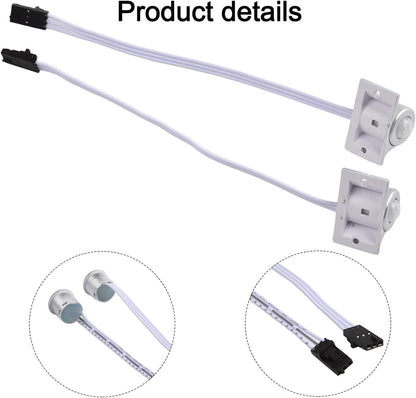 Automatic Stairway Light Controller 32 Steps with Dual PIR Motion Sensor - Dimmable LED Strip Driver DC12V/24V Adjustable Timer for Home Hallway Ladder Lighting Kit(2pcs sensor)