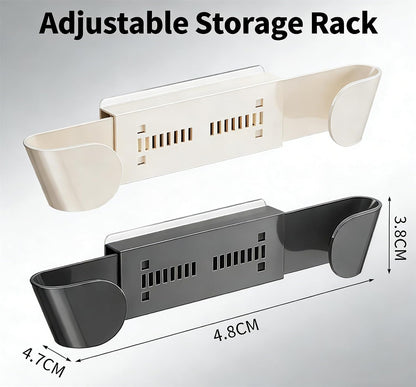 Universal Pot Lid Holder Organizer for Cabinet, Gray, 2 Pack | Pan Lid Organizers, Inside Door Wall Mount, Pots Top Rack