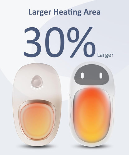 Hand Warmers Rechargeable, Gifts for Men and Women, 6000mAh Electric Hand Warmers Rechargeable 2 Pack with 12 Hours Working Time, Best Gifts for Mom and Dad