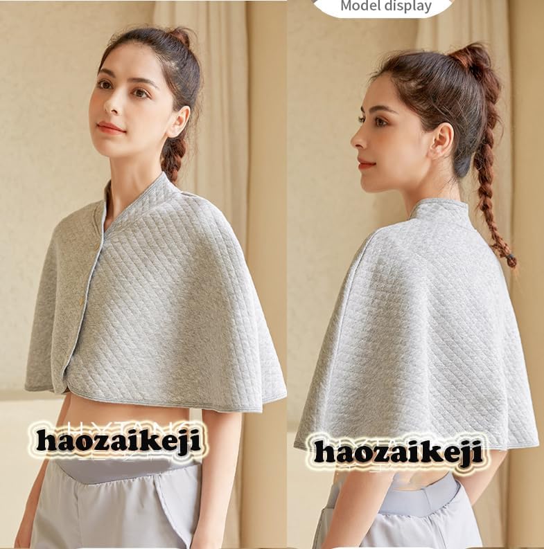 haozaikeji Women Thermal Shoulder Wraps Shoulder Support Warmer Heat Shawl Elderly Pregnant Warm Cape Pain Relief Arthritis