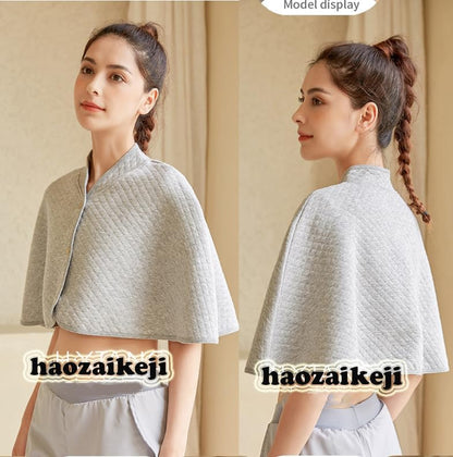 haozaikeji Women Thermal Shoulder Wraps Shoulder Support Warmer Heat Shawl Elderly Pregnant Warm Cape Pain Relief Arthritis
