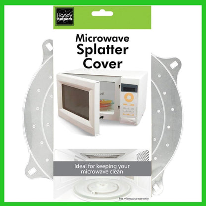 Kitchen Essentials Microwave Splatter Cover, 10" x 12", Silver