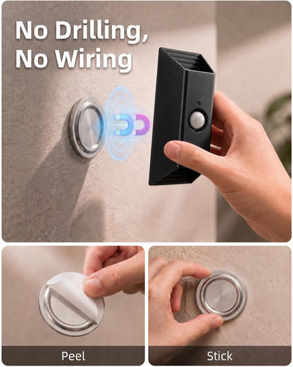 EZVALO Motion Sensor Wall Light with Remote Control, Rechargeable Wall Sconce, 3 Color Temps, Dimmable, Magnetic, LED Indoor Wireless Wall Lamp, 4000mAh, for Hallway, Stair, Entryway, Renters