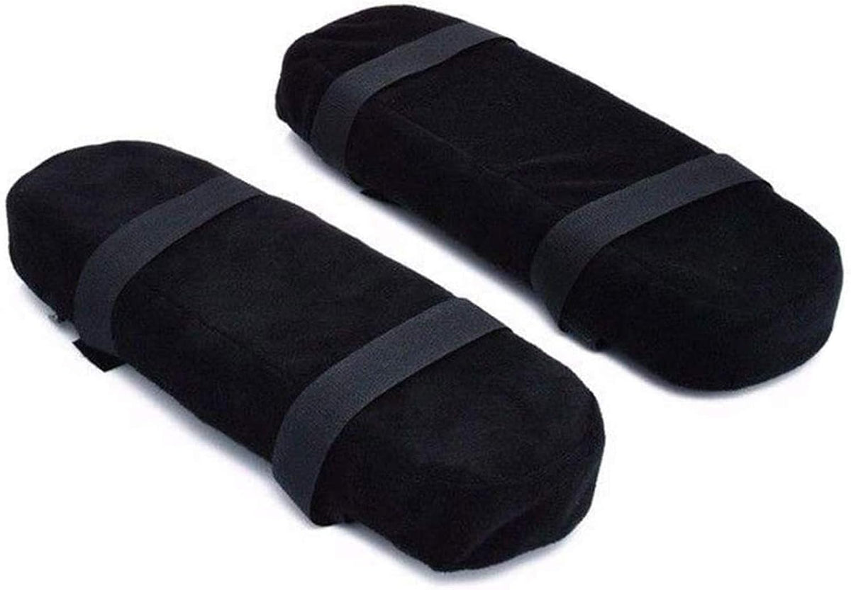 traderplus 2 Pcs Memory Foam Chair Armrest Pads Cushion Cover Elbow Pillow for Forearm Pressure Relief