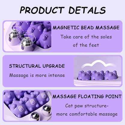 Large Magnetic Foot Massager Roller for Plantar Fasciitis Relief, Deep Tissue Foot Roller for Arch, Heel & Foot Pain, Stimulates Circulation for Tired Feet, Home & Office Use