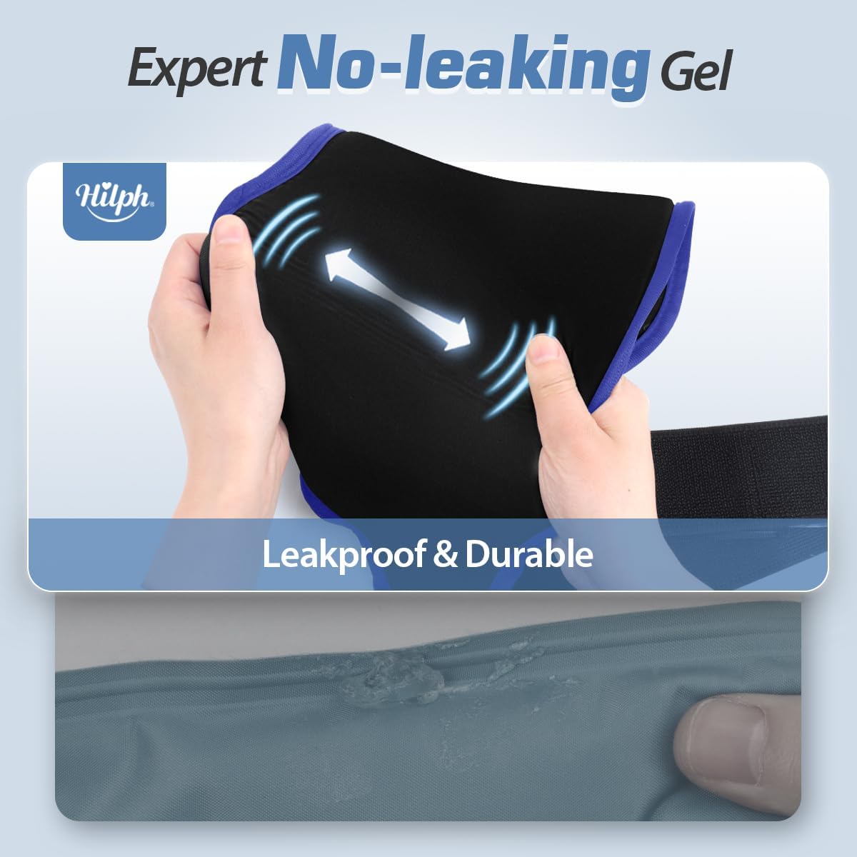 Hilph Ankle Heel Ice Pack Wrap for Swelling, Achilles Tendonitis, Sprain