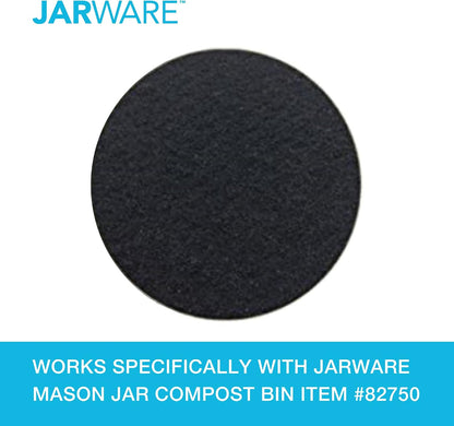Jarware Herb Saver Lid for Wide Mouth Mason Jars, Green