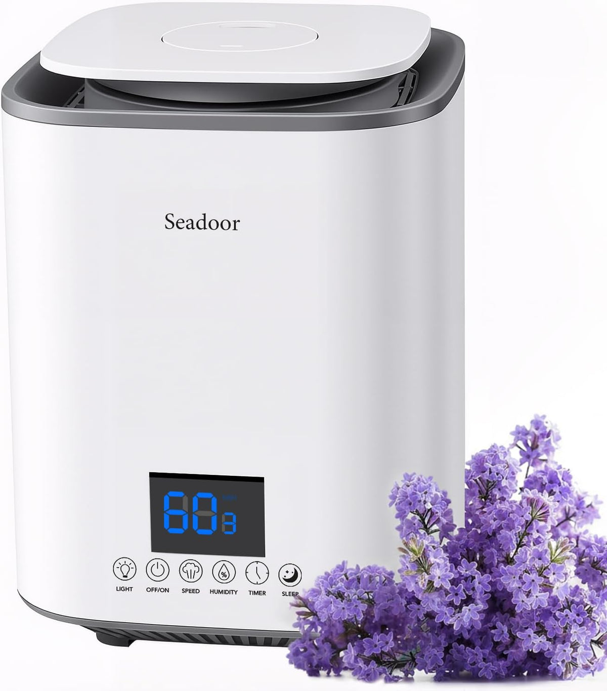 Humidifier for Bedroom, 3L Ultrasonic Cool Mist