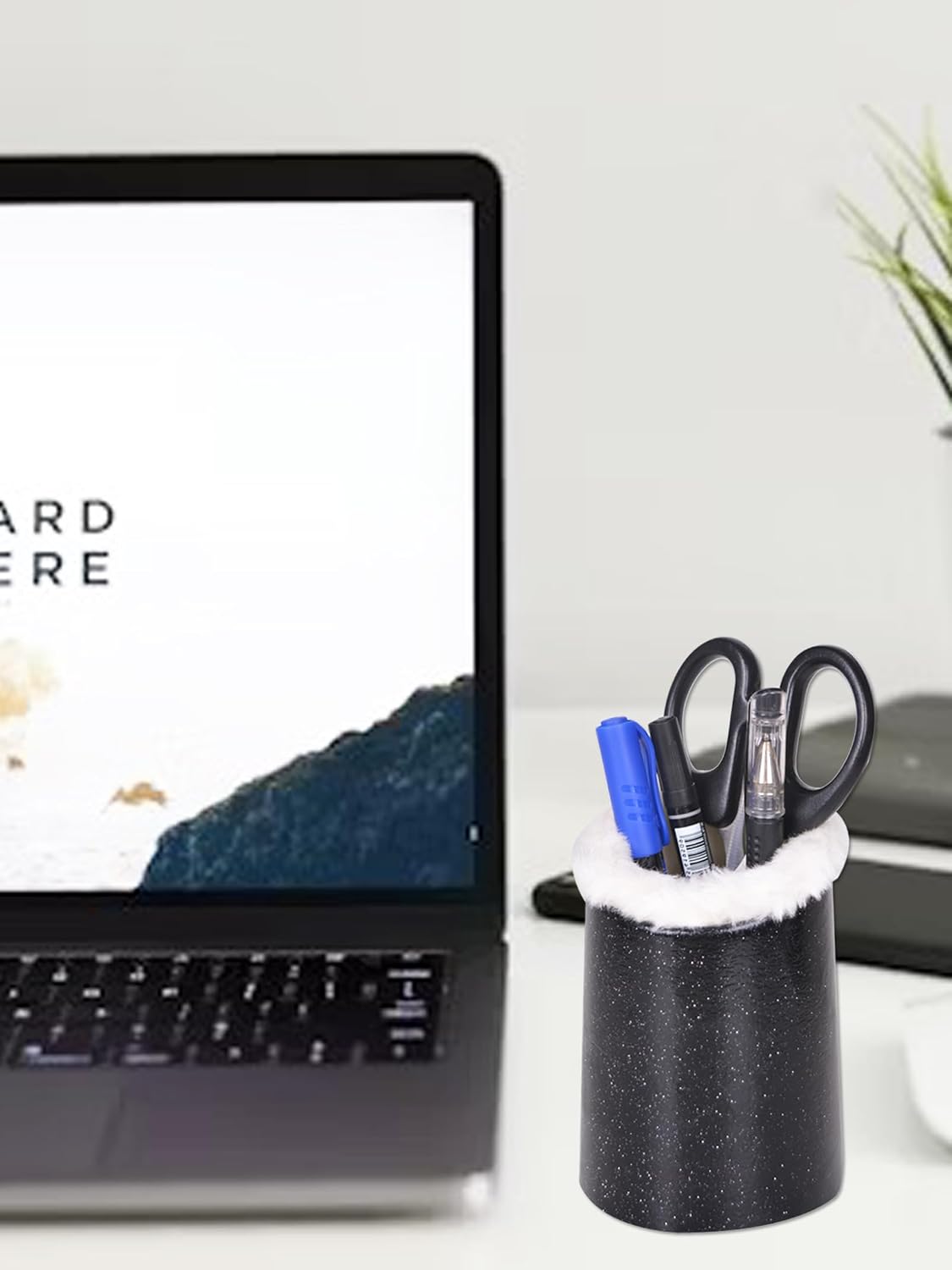 Pack of 2 Plush Lined Eyeglasses Holder Stand Case Glasses Protective Holder for Desks or Nightstands