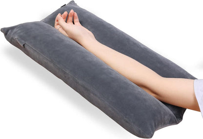 Arm Elevation Pillow Shredded Memory Foam Filled Arm Stabilizer Elevation Pillow for Swelling and Circulation Pain Relief for Shoulder Surgery and Leg Injury Washable Cover