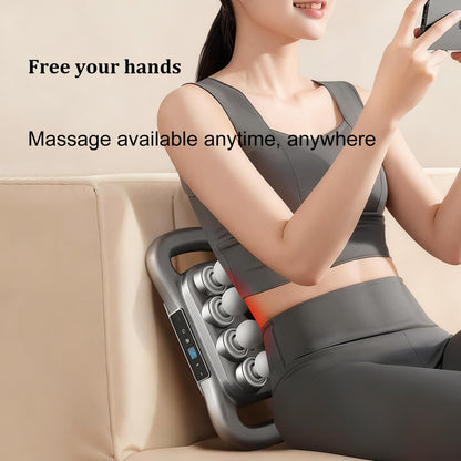 42Head Massage Gun Pain Relief Deep Tissue,Percussion Back Massager | 9 Modes & 9 Intensities, red light therapy, heat back massager, quite, muslce massager, for Back Neck Shoulder Legs