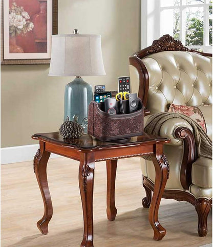 360° Rotatable Remote Control Holder,TV Remote Caddy for Nightstand Table