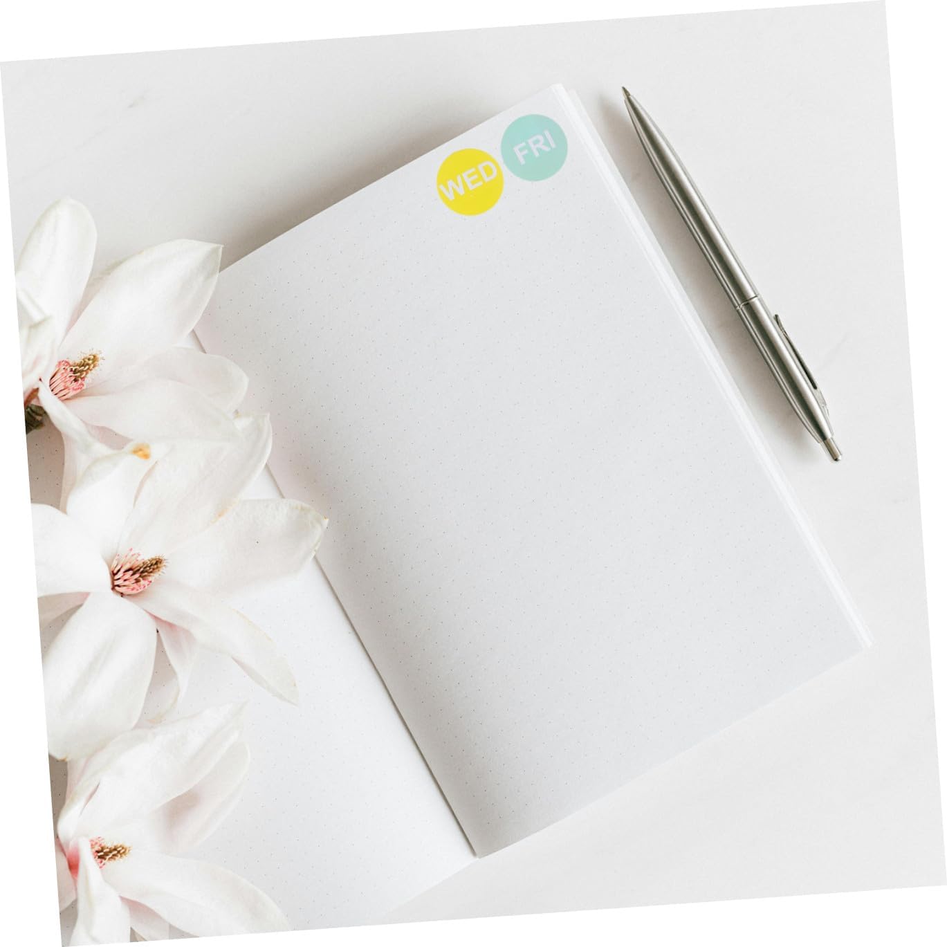 7 Rolls Weekday Label Stickers Adhesive Date Marking Dots for Restaurant Management Removable Day of Week Stickers for Calendars Notebooks and Meal Prep