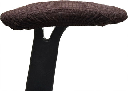 Melaluxe Office Chair Armrest Covers, Stretchable Removable Washable Chair Arm Covers, Elastic Desk Computer Gaming Chair Arm Rest Protector Slipcovers (Black)