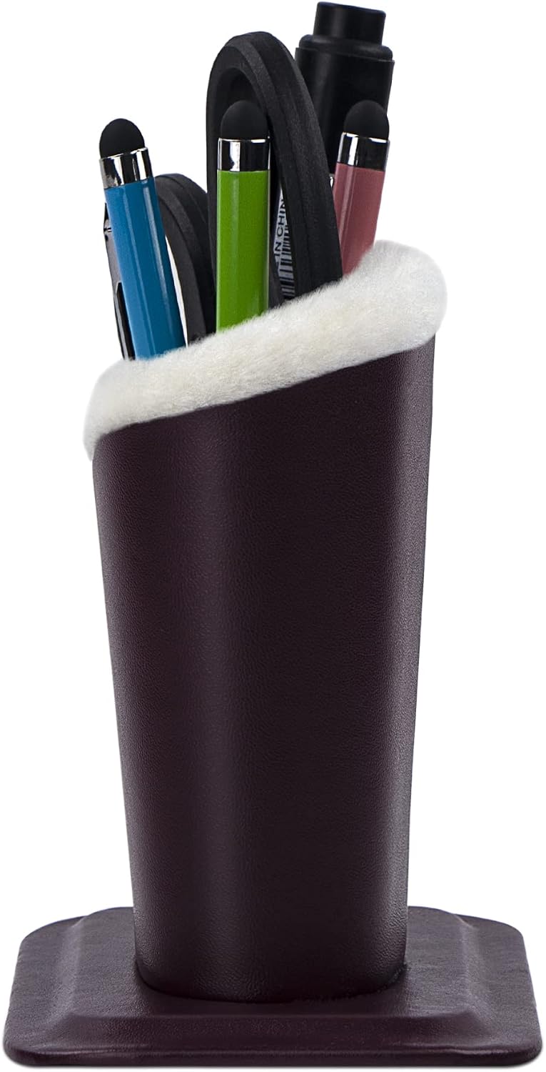 Plush Fluffy Lined Anti-scratch Eyeglasses Holder Protective Glasses Stand Case