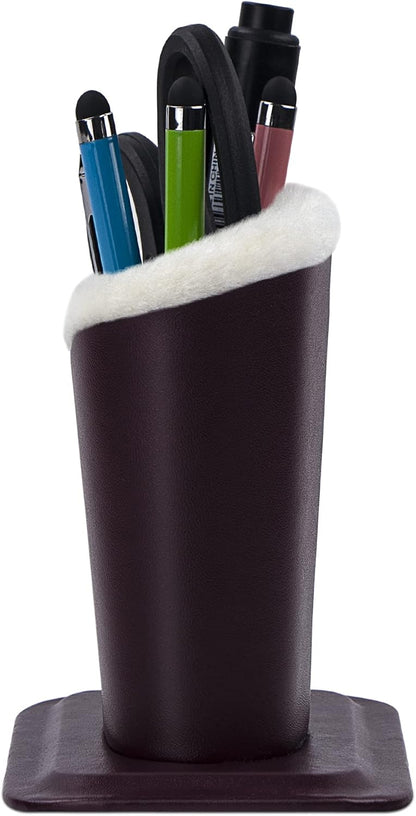 Plush Fluffy Lined Anti-scratch Eyeglasses Holder Protective Glasses Stand Case
