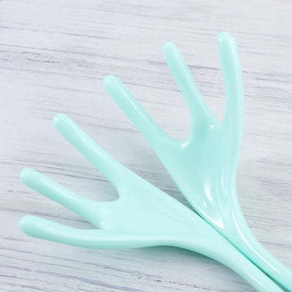 Scalp Massage Tool Handheld Head Massager 2pcs Portable Massager for Neck Shoulder Scalp Random Color