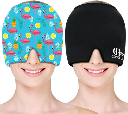 Migraine Relief Cap, Soothing Headache Ice Face Mask Products