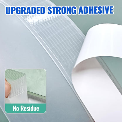 Weather Stripping Door Seal - Draft Stopper for Windows Doors, 33Ft | Seals Gaps up to 1.2in, Stops Heat Cold Escaping, Boosts HVAC, Blocks Wind Dust Insects, Strong Adhesive, Easy Trim Install