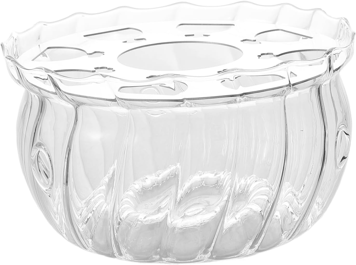 Cabilock Glass Teapot Warmer with Tealight Holder Heat Resistant Candle Base for Teapots Versatile Glass Construction for Tea Coffee and Soups and Multifunctional Kitchen Accessory
