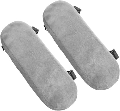 2PCS Car Elbow Pad Arm Rest Cover, Soft Armrest Cushion Pad, Black