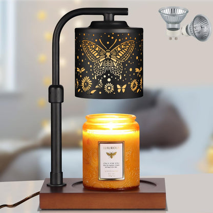 Candle Warmer Lamp Adjustable Height Dimmable for Jar Candles Hummingbird