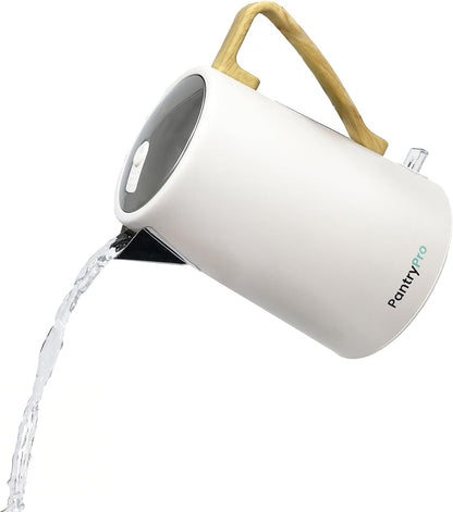 1.0L 1500W Gooseneck Electric Kettle - Stainless Steel Interior - Rapid-Boil - Auto Shut-Off, Boil-Dry Protection, Temperature Control, LED Indicator - Black by The Display Guys