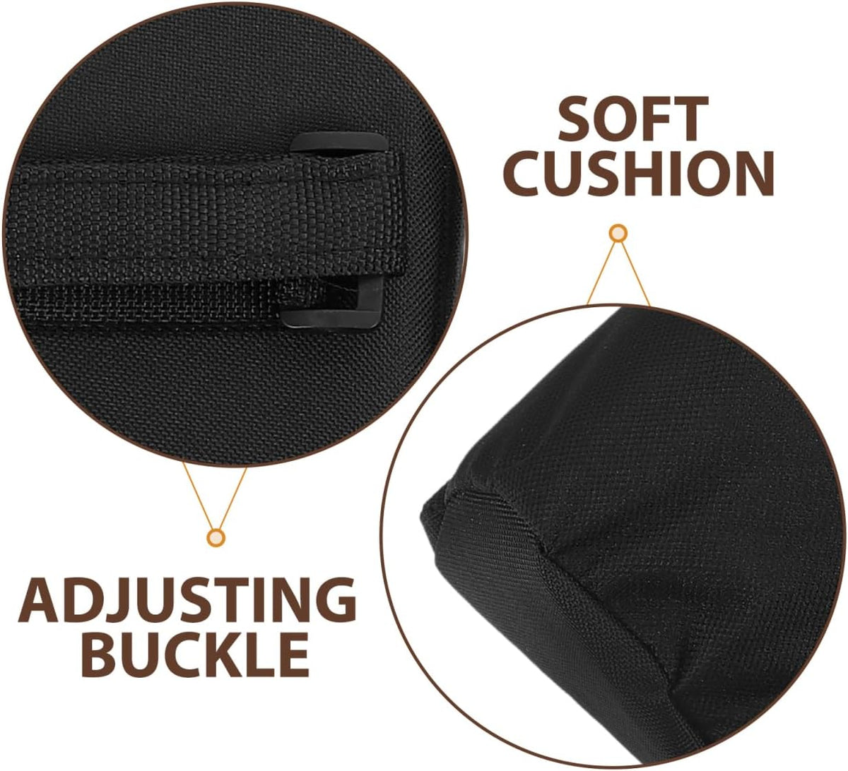 Foldable Chairs Arm Rest Pad Recliner Replacement Cushion Adjustable Soft Armrest Covers for Office Outdoor Use Support for Pregnant Women Elderly Children 13.38X12.99X1.96In