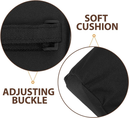 Foldable Chairs Arm Rest Pad Recliner Replacement Cushion Adjustable Soft Armrest Covers for Office Outdoor Use Support for Pregnant Women Elderly Children 13.38X12.99X1.96In
