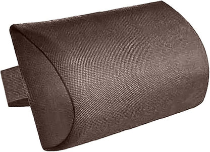 Chaise Lounge Neck Support Pillow with Adjustable Strap,Ergonomic Headrest Pillow Portable Bolster Cushion for Patio Backyard Beach Pool Garden Recliner (Black)