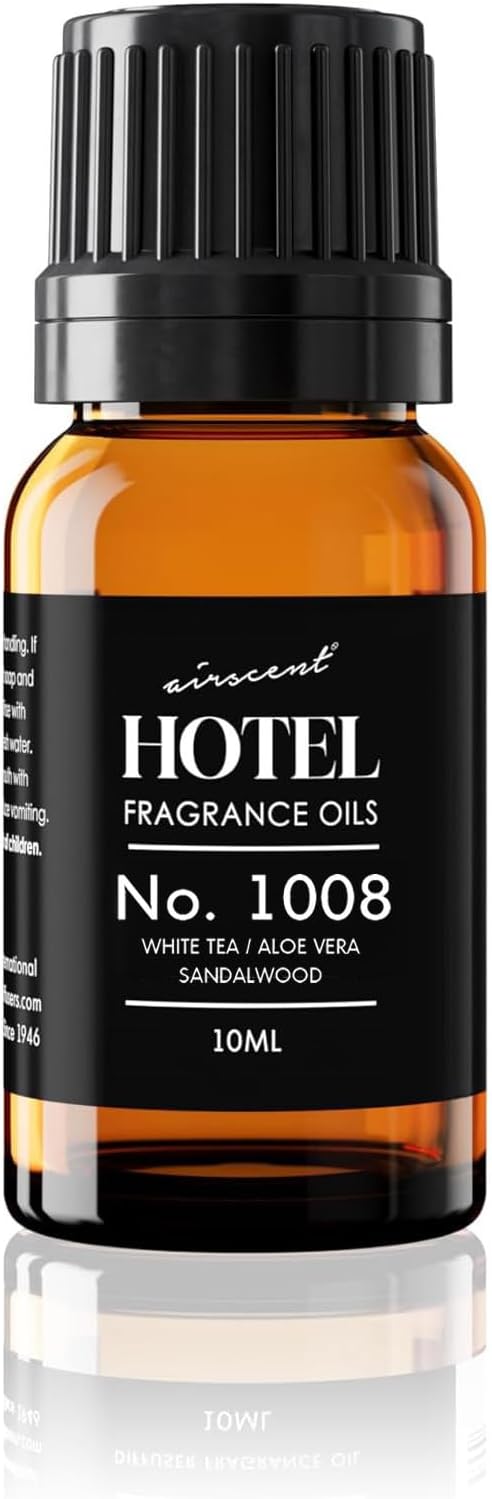 AirScent Hotel Diffuser Oil No. 1008 - White Tea Aloe Sandalwood - 500 mL