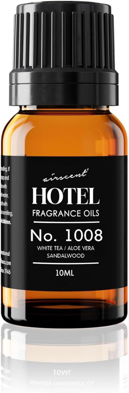 AirScent Hotel Diffuser Oil No. 1008 - White Tea Aloe Sandalwood - 500 mL