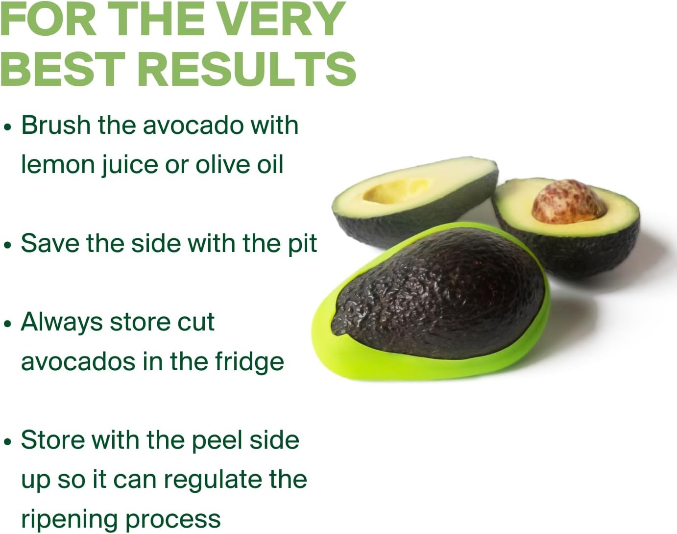 Food Huggers Avocado Hugger Single Pack - Keep Avocados Fresh with Patented Hug Design, BPA Free Food Grade Silicone Avocado Saver, Airtight Seal, Dishwasher Safe, Smart Storage Solution