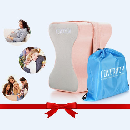 foverhom Memory Foam Knee Pillow Orthopedic Leg Support Pink