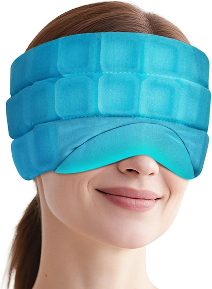 Neck Ice Pack Wrap for Cervical Pain, 2 Hours Long Lasting Cold | Ice Pack for Neck Shoulders Cooling, FSA Eligible, Flexible Cold Pack for Hot Weather, Hot Flashes, Surgery, Swelling