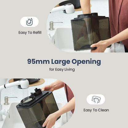 Humidifiers for Bedroom Large Room, Top Fill 6.5L Cool Mist Humidifier, 45H Runtime, 28dB Quiet Ultrasonic Air Humidifier for Home, Whole House, Baby Nursery, Night Light (White)