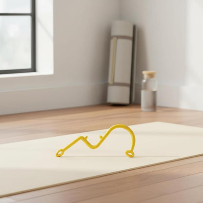 Muscle Massage Hook Self Massage Tool Back Massager Trigger Point Cane Deep Tissue Tension Release Polypropylene Portable Form Suitable for Office use Post Workout routines Runners 43cm
