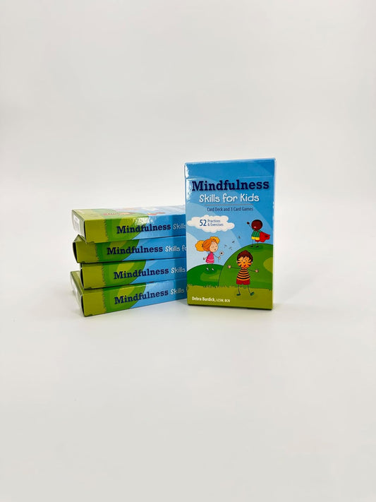 Mindfulness Skills for Kids: Card Deck and 3 Card Games