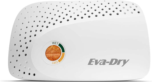 Eva-Dry E-250 Renewable Mini Dehumidifier, Cordless, Plug-In to Renew | Cordless — swivel plug renews it via any outlet | No batteries during use | Ideal for closets & drawers