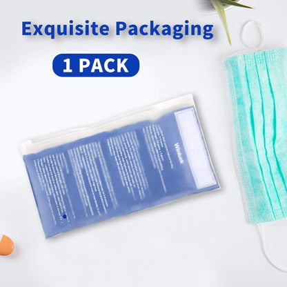 Gel Ice Packs for Injuries- Adjustable Wrap for Pain Relief Ice Pack+Heat Pack ， Non-Toxic Smooth Reusable, Support Rehabilitation, Flexible Therapy - Shoulder, Back, Knee, Neck, Ankle, Jaw & More,